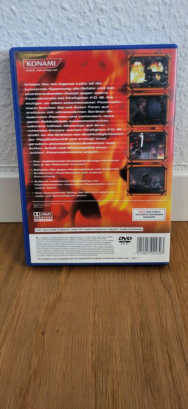 Sony Giochi: PS2 - Firefighter F.D.18 – Usato da Münsingen venduto da DigitaleSpielecke 1