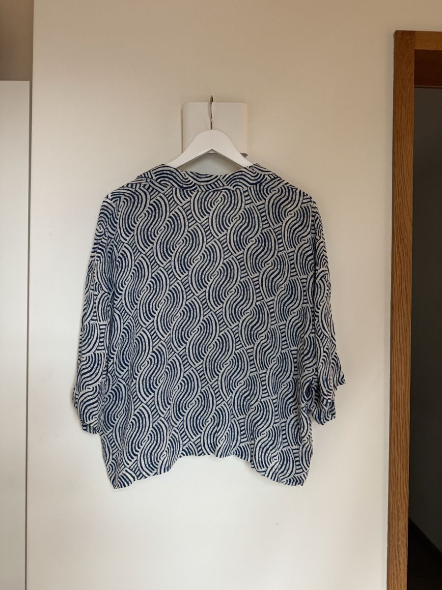 H&M Lotti di vestiti: H&M set, weite Stoffhose mit Bluse, L – Nuovo (secondo la descrizione) da Weesen venduto da sannevanrijn 5