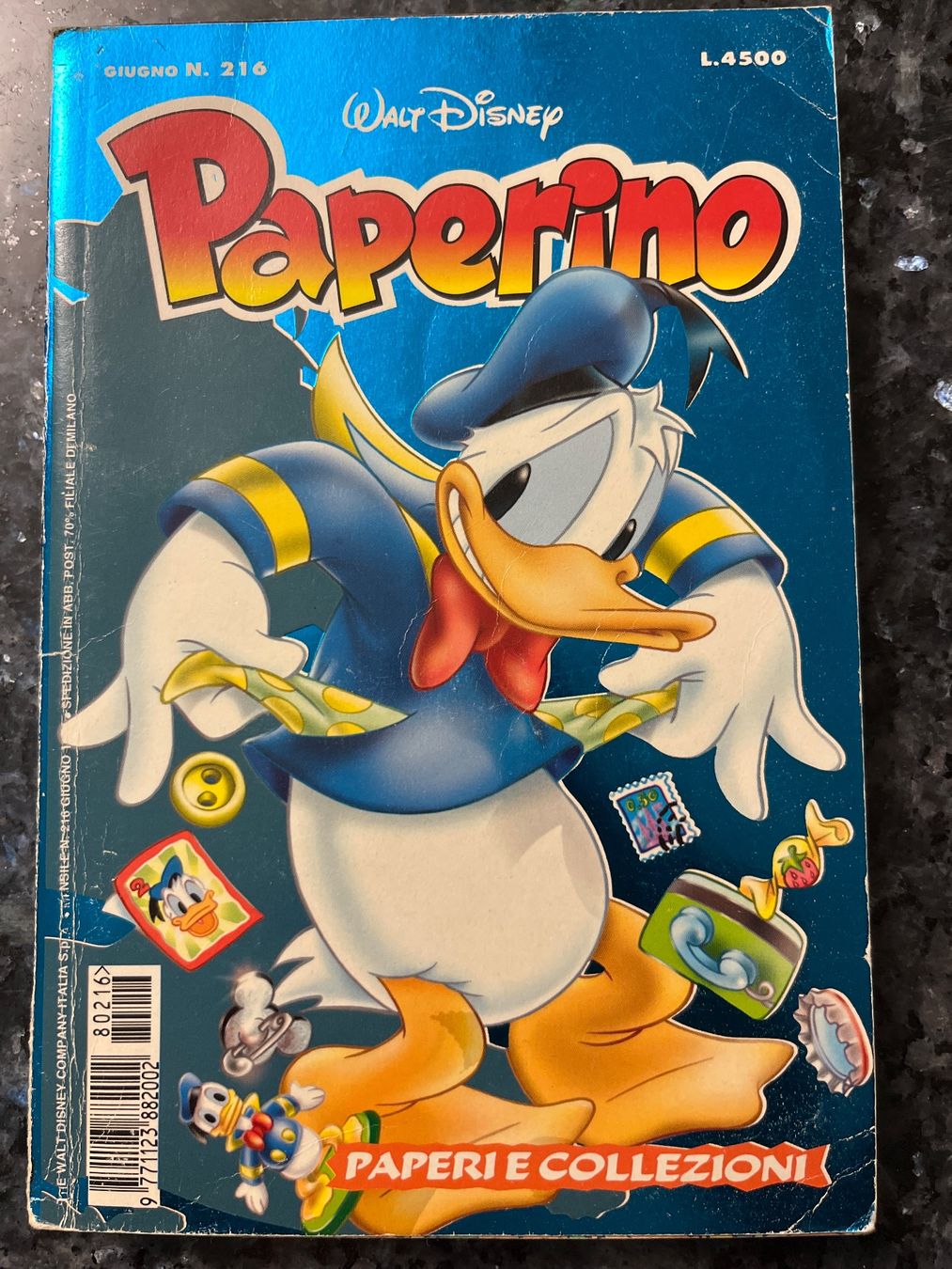 Fumetti: Comic Paperino Nr. 216 Giugno 1998 gebraucht – Usato da Goldach venduto da SSRConzept