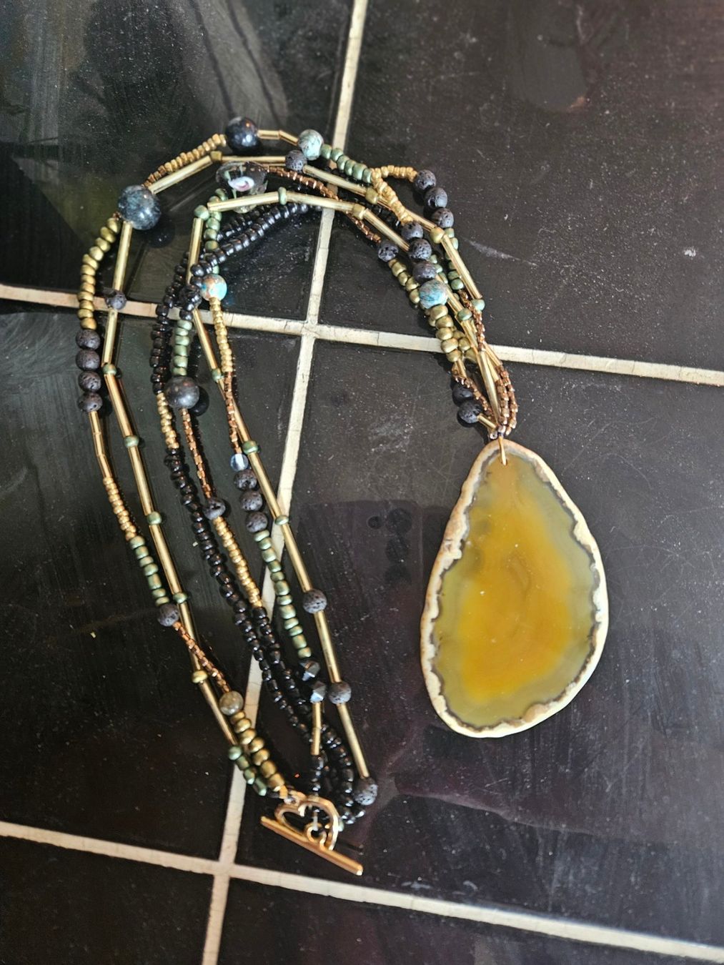 Catenine: Collier avec pendentif améthyste – Nuovo e nell'imballaggio originale da Thônex venduto da lacomtessedesfees 4