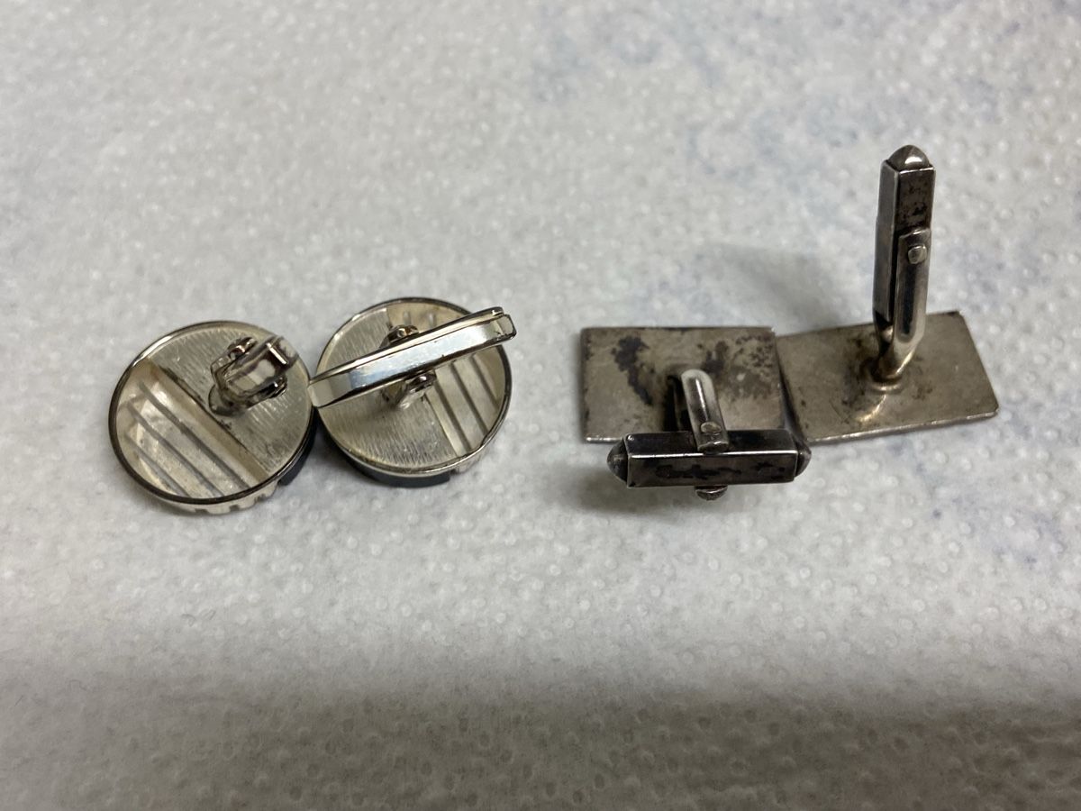 Manschettenknöpfe: Vintage Manschettenknöpfe, Silber 800-835 – Gebraucht aus Dietikon von brocki-eyra 4