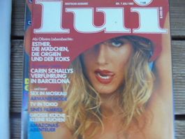 Erotik Sex Magazin LUI Ausgabe Juli 1982 Deutsch Edition