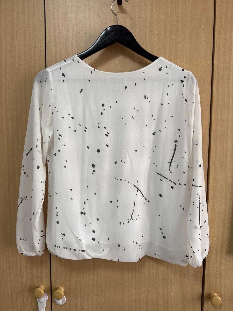 Blusen: TODAY Damenbluse weiss mit Muster Gr. S – Neu (gemäss Beschreibung) aus Thun von Vans_98 4