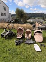CYBEX e-Priam 2.0 Kinderwagen-Set in Cozy Beige mit Zubehör