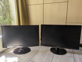 2 x 27" Bildschirme von Samsung in top Zustand!