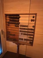 Zählrahmen aus Holz- Antiquität