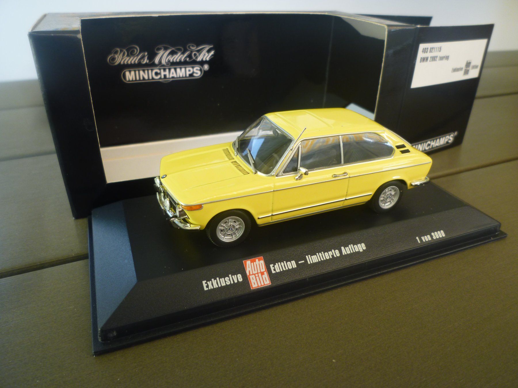 BMW Modellini d'auto: BMW 2002 touring – Nuovo e nell'imballaggio originale da Flawil venduto da Imperiosud 5