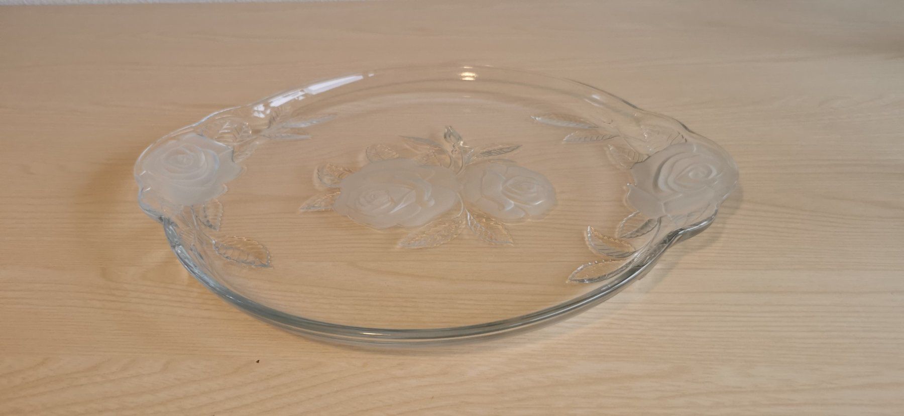 Piatti di portata: Teller / Schale aus Glas – Usato da Kastanienbaum venduto da therebellsmurfette