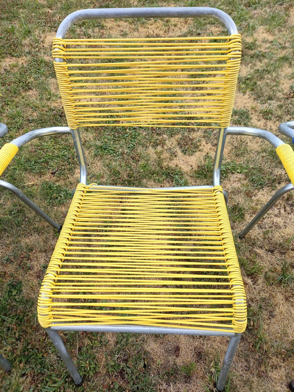 Stühle: 4 Original Spaghetti Gartenstühle mit Armlehnen – Gebraucht aus Zofingen von helee 3