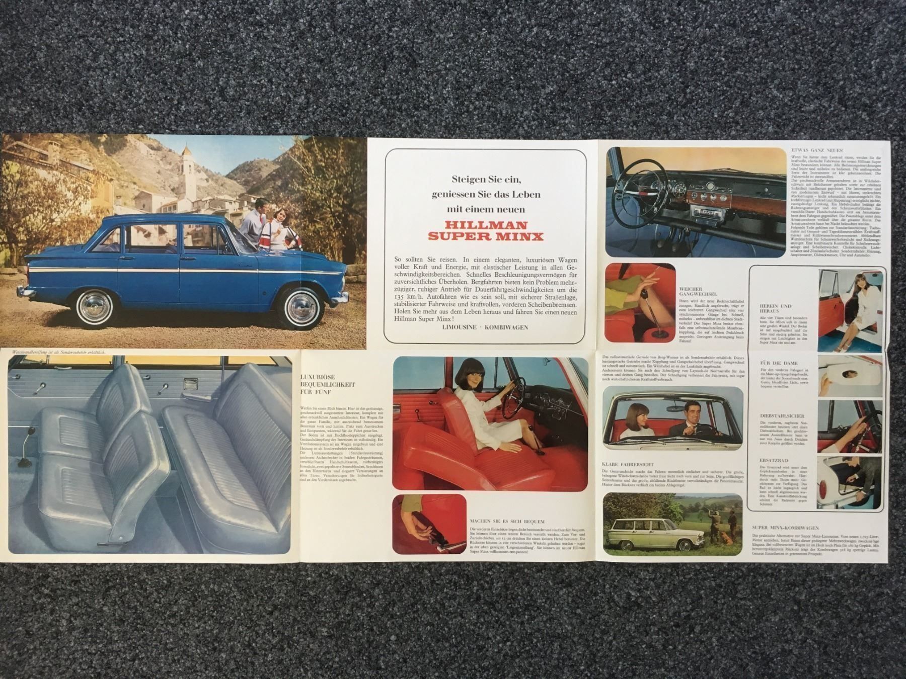 Documenti: Prospekt Hillman Super Minx – Usato da Safenwil venduto da efclassics 1