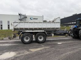 Hakengerät - Abrollkipper / Fliegl HKL 22 mit Fassi Kran