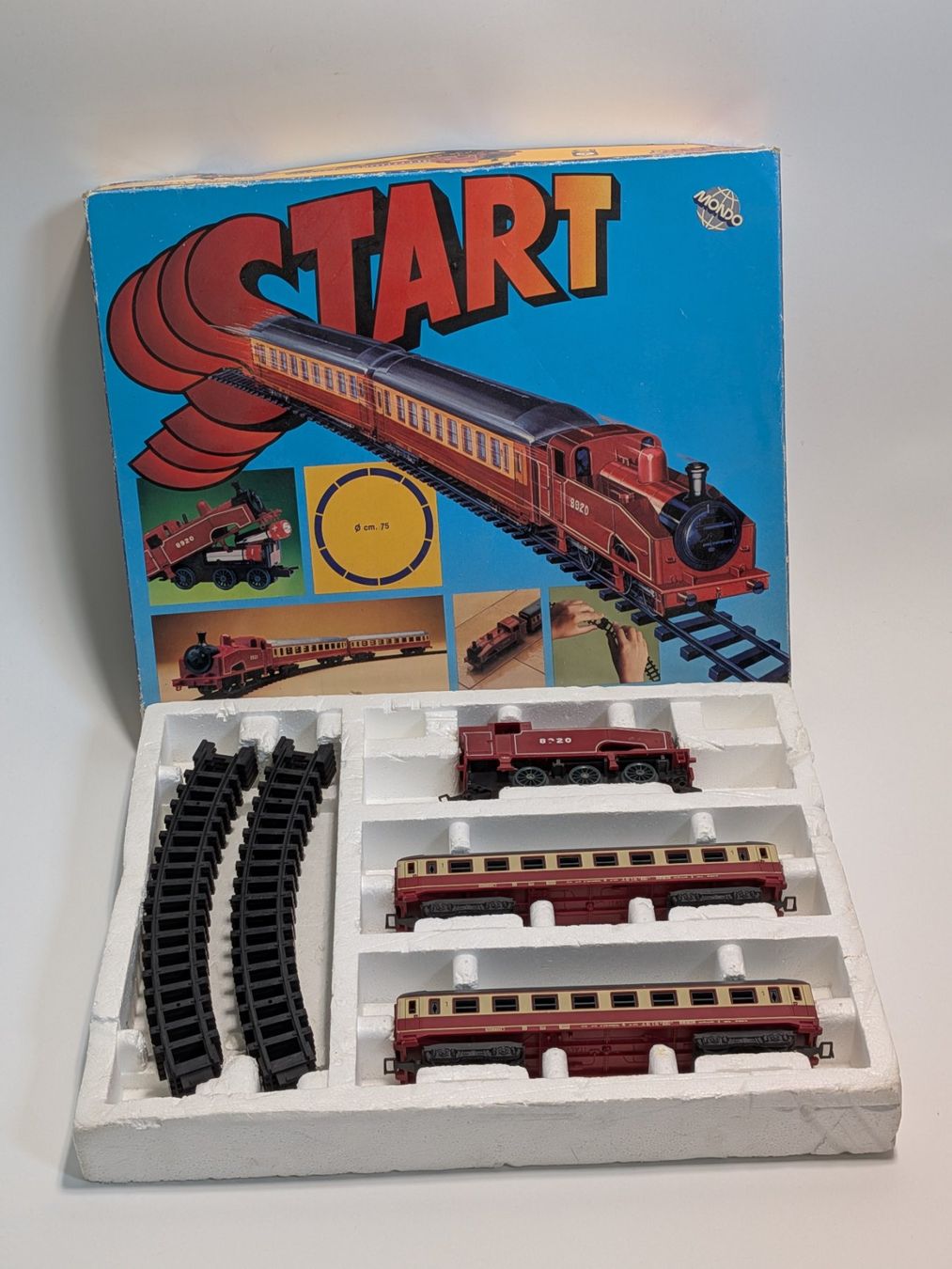 Giocattoli: Mondo Start Eisenbahn, Vintage, komplett – Usato da Künten venduto da Dfog 1