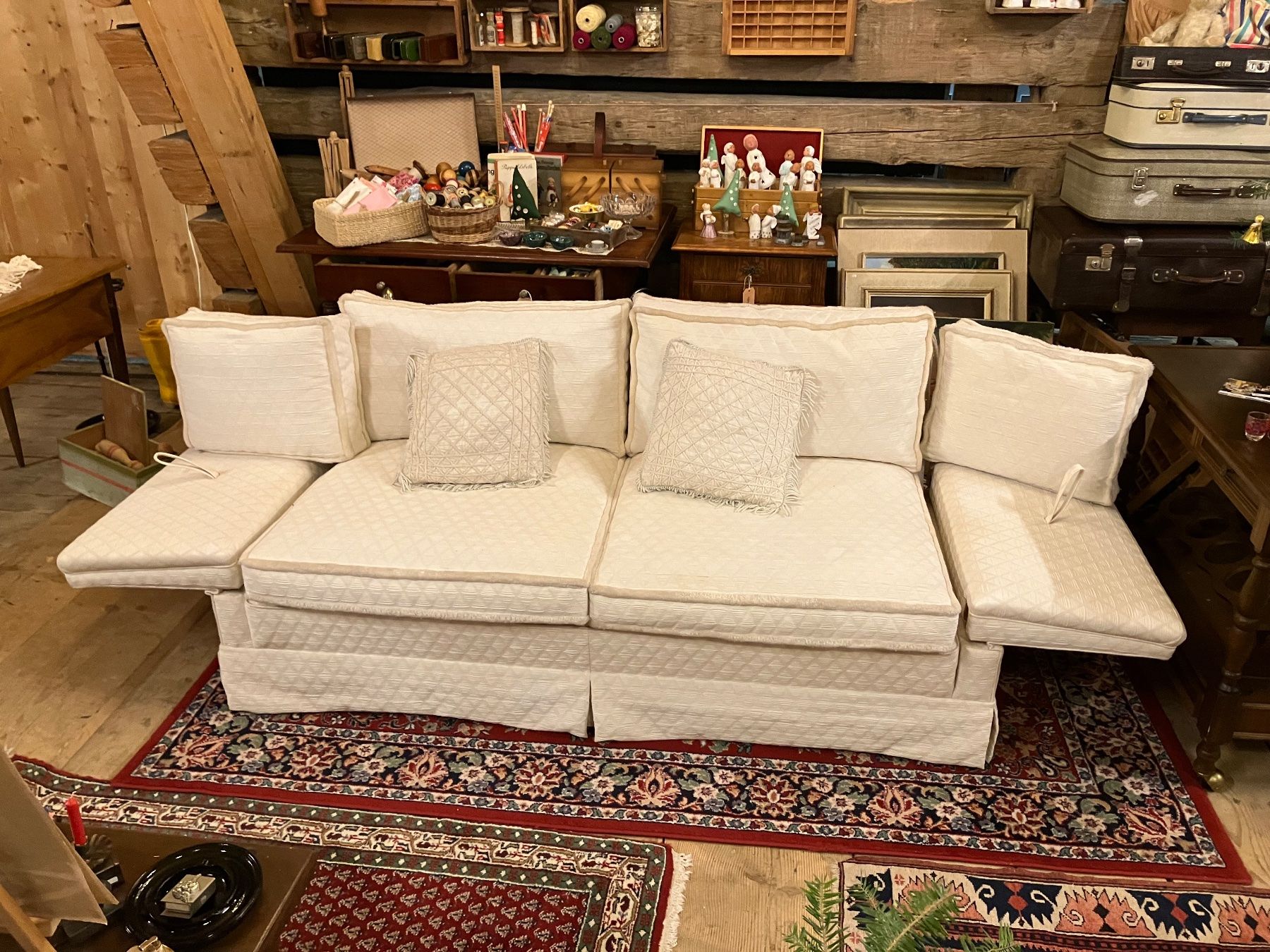 Divani: Stoff Sofa – Usato da Goldau venduto da Taburettli_Brocante 2