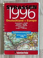 STRASSEN-KARTE 1996 „Ravenstein“ /  „Deutschland + Europa“