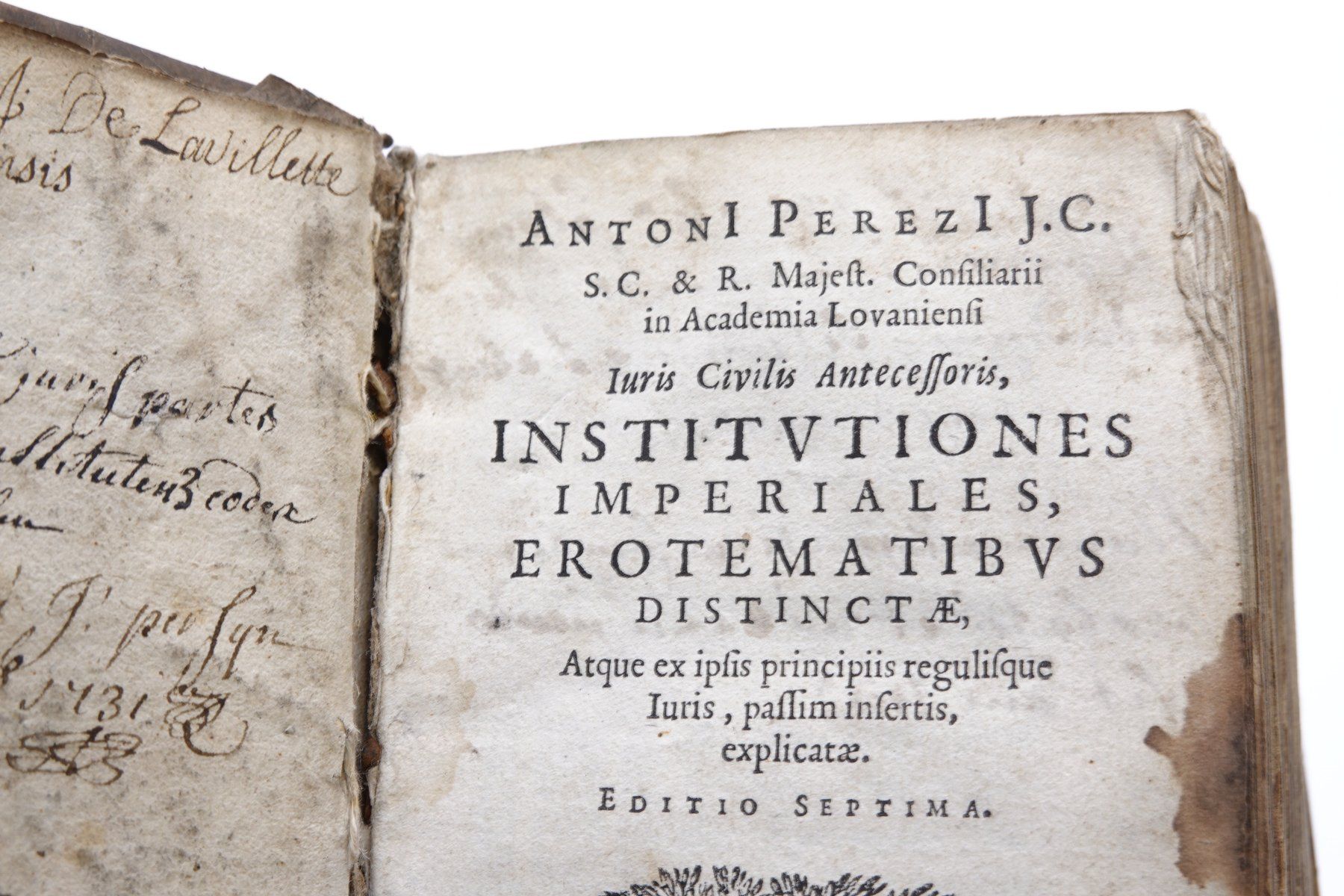 Libri: Antikes Buch 1652 Antoni Perez – Usato da Trin venduto da evolrof 2