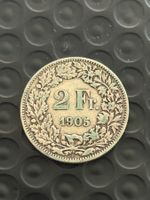 2 Franken 1905  Rar