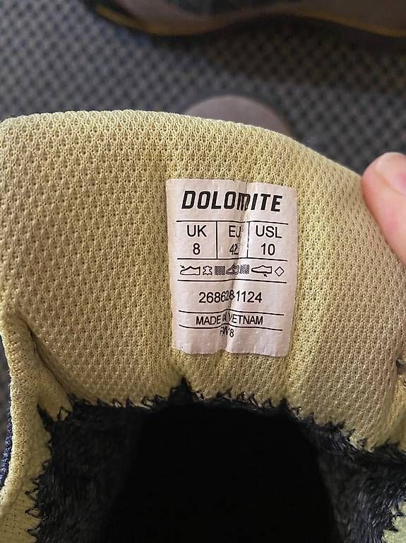 Dolomite Scarpe da uomo: Dolomite Zernez GTX 42 Wanderschuh – Usato da Horgen venduto da nasten 1