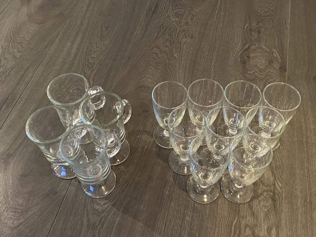Bicchieri: 4 Teegläser und 9 Kaffee-Schnaps Gläser – Usato da Hägglingen venduto da Karin0802 8