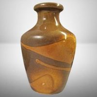 🌼🌿 Vintage Keramik Vase 3069 Retro 60er 70er Laufglasur 🏺