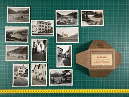 Samedan, altes Souvenir Photo Mäppchen, Engadin, Tourismus