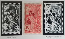 78C postfrische Marke 10 Rp. UPU 1900 ** Kat. 160.-