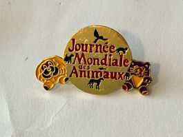 1 Pin Journee Mondiale des Animaux