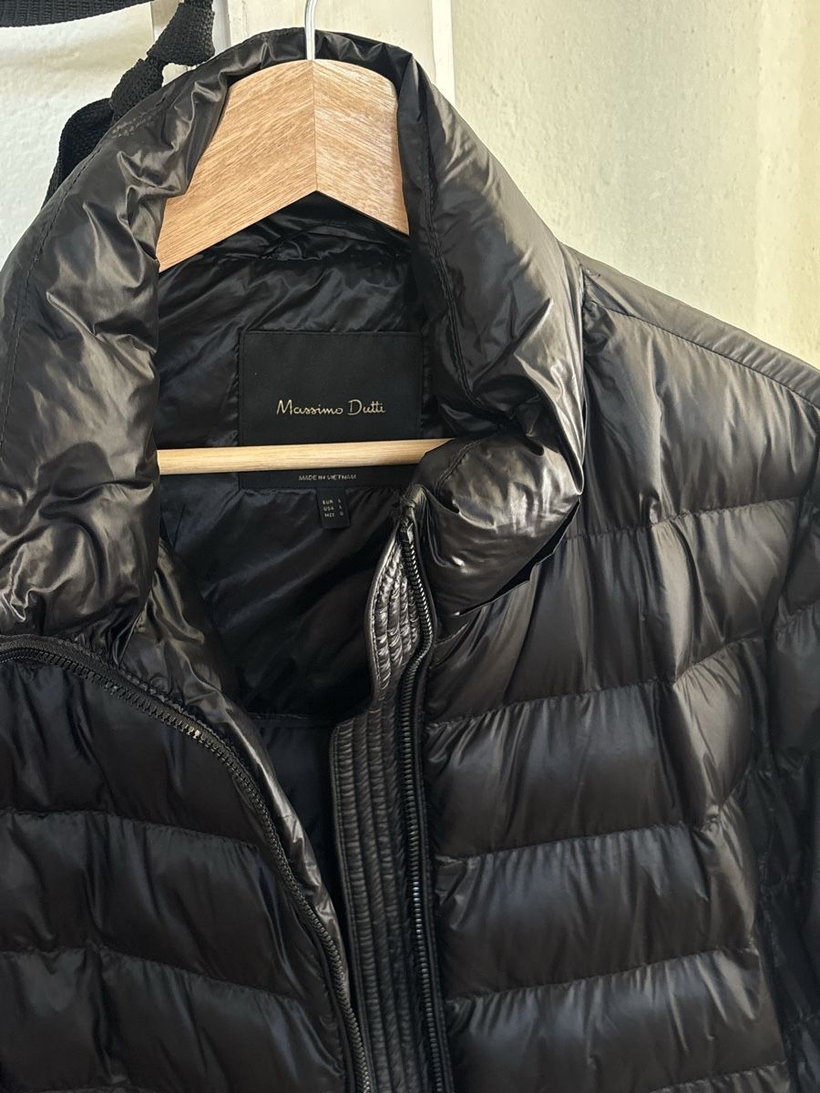 Massimo Dutti Giacche: Massimo Dutti leichte Steppjacke in Schwarz – Usato da Basel venduto da AnninaD97 1