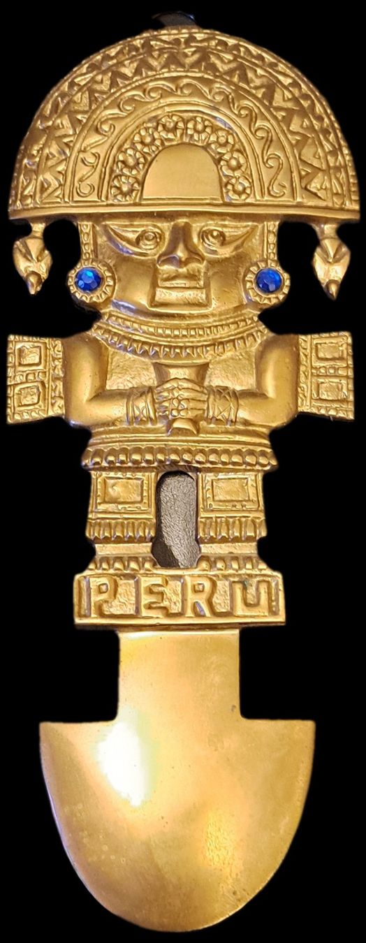 Sculture & Statue: Skulptur - Figur Tumi Messing aus Peru – Usato da Schlieren venduto da Rcaliforni
