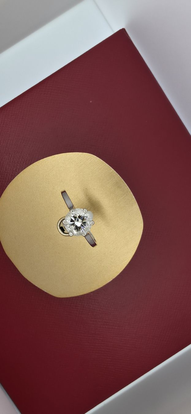 Anelli: 18 Karat WG Solitärring mit Diamant – Usato da Zürich venduto da Juwelier_Stauffacher 2