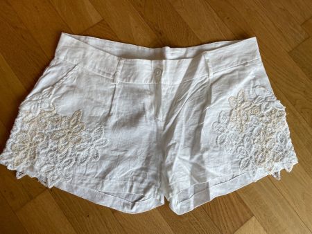 100% linen shorts made in Italy (L)