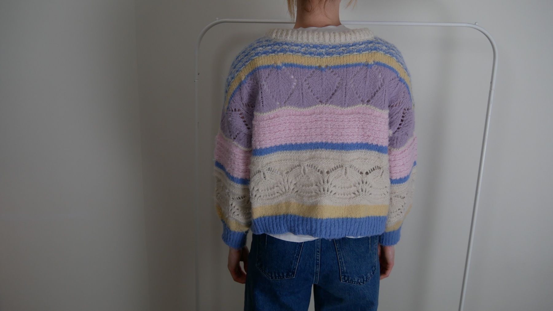 Only Maglioni & Felpe: Only Strickpullover Streifen Sweater Sweatshirt Damen – Nuovo (secondo la descrizione) da Zürich venduto da julia_vina 4