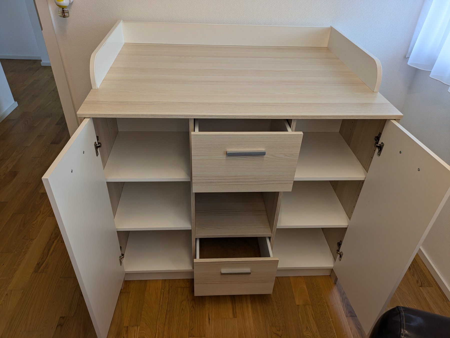Micasa Fasciatoi & Accessori: Wickelkommode mit passendem Kinderbett – Usato da Arbon venduto da Kon_lm2f 2