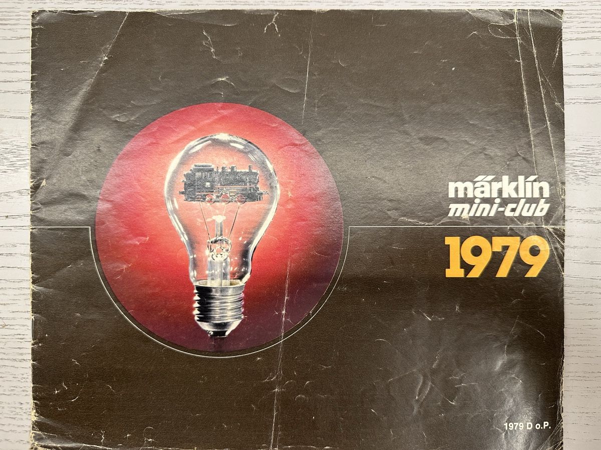 Märklin Modellini di ferrovie: Märklin z Katalog 1979 – Usato da Lupsingen venduto da New-Haven