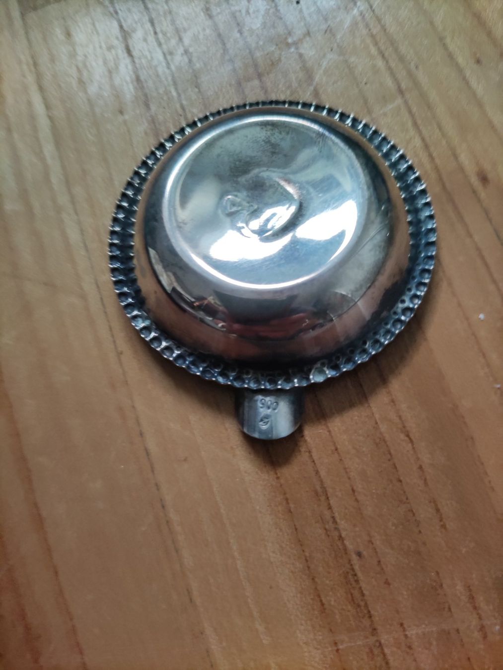 Portacenere: Sterling Silber Jass Aschenbecher 5 cm – Usato da Solothurn venduto da Csw1 1