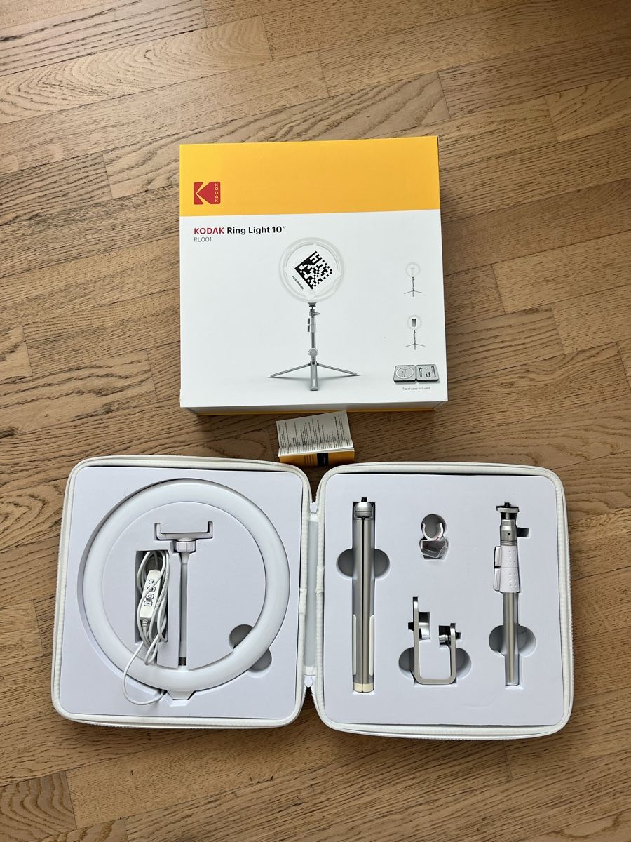 Kodak Treppiedi & Teste: Kodak  Ring Light 10" RL001 – Nuovo (secondo la descrizione) da Wald ZH venduto da Cveti7