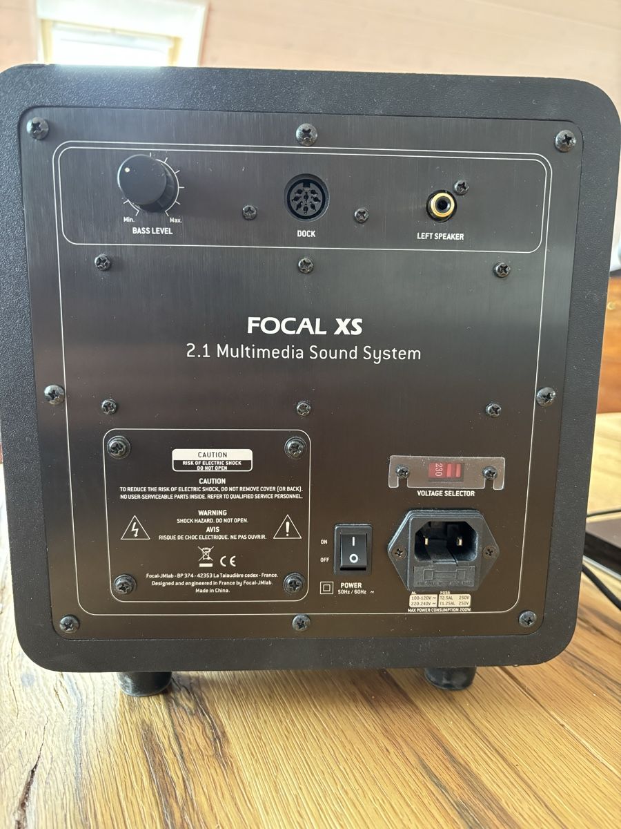 Focal Casse acustiche: FOCAL XS Soundsystem 2.1 – Usato da Nänikon venduto da oelchen 1