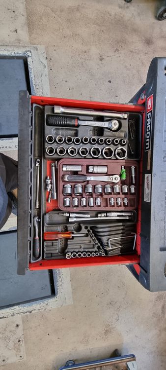 Facom Etui Mit 28 Bits – Inbusschlüssel, Torx, Kreuz- Und Schlitz-Bits Im Set
