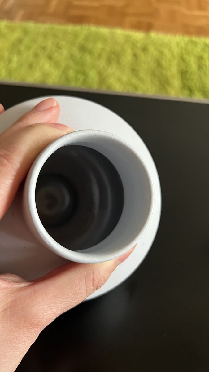 Linck Vasi & Recipienti: Linck Keramik Vase V1 hellblau – Usato da Zofingen venduto da loryhug 3