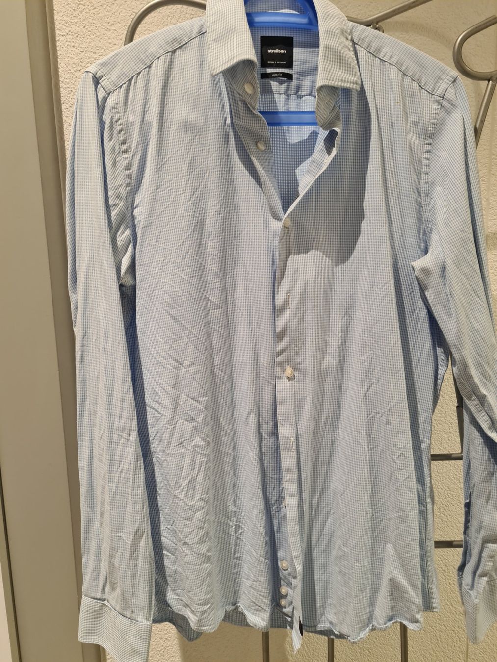 Strellson Camicie: Herren Hemd STRELLSON Slim fit, Gr.37 – Usato da Amriswil venduto da used2use 1