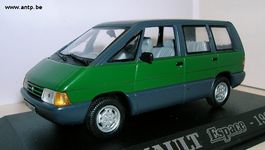 Renault Espace I 1984-1990 grün / dunkelgrau  1:43 von NOREV