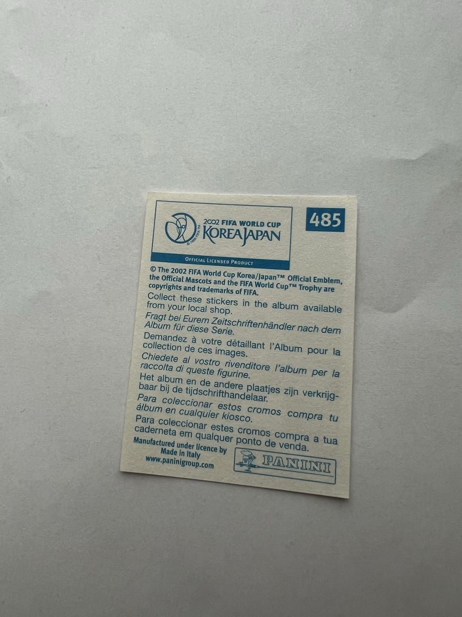 Panini Carte collezionabili: Panini WM02 Bild – Usato da Willisau venduto da Neiro77 1