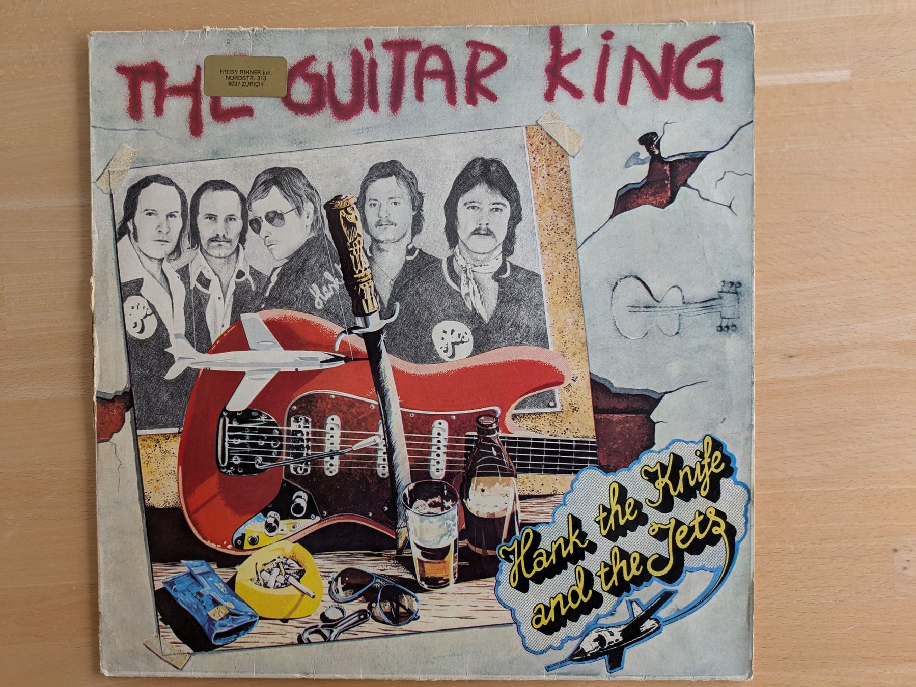 Dischi in vinile: Hank the Knife & The Jets - Guitar King. – Usato da Thalwil venduto da schornsteinfeger