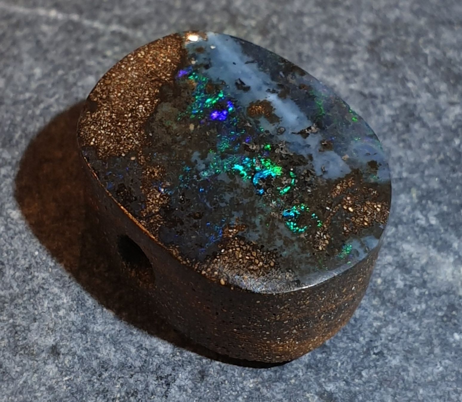 Ciondoli: Boulder & Black Opal Beads / Konvolut 3 – Nuovo (secondo la descrizione) da Niederbüren venduto da Raphael014 5