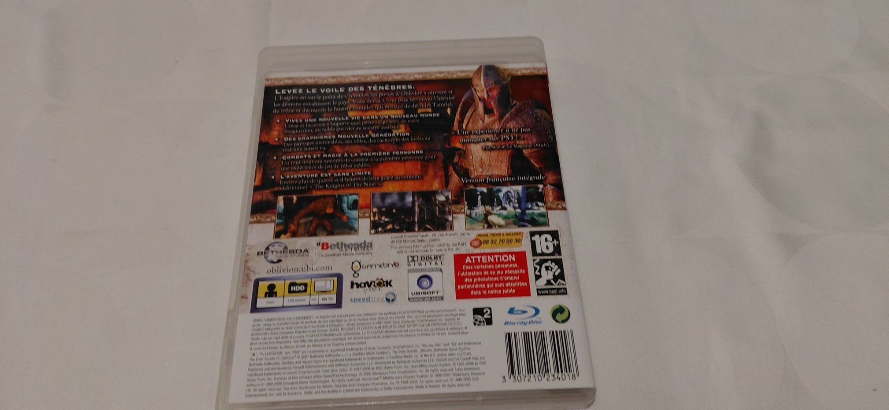 Jeux: The Elder Scrolls 4 "Oblivion " Version Francaise PS3 – D'occasion à Gretzenbach par Uli1980 2