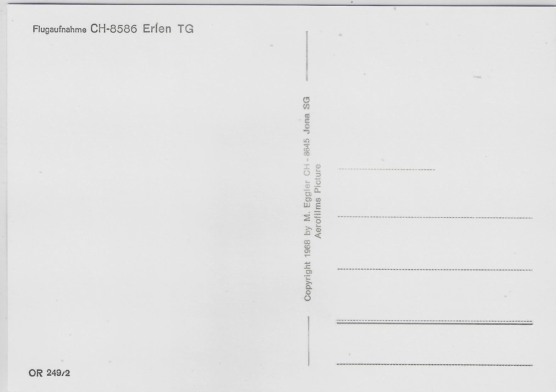 Cartoline postali: Flugaufnahme Erlen TG – Antico da Ettingen venduto da Kartenplanet 1