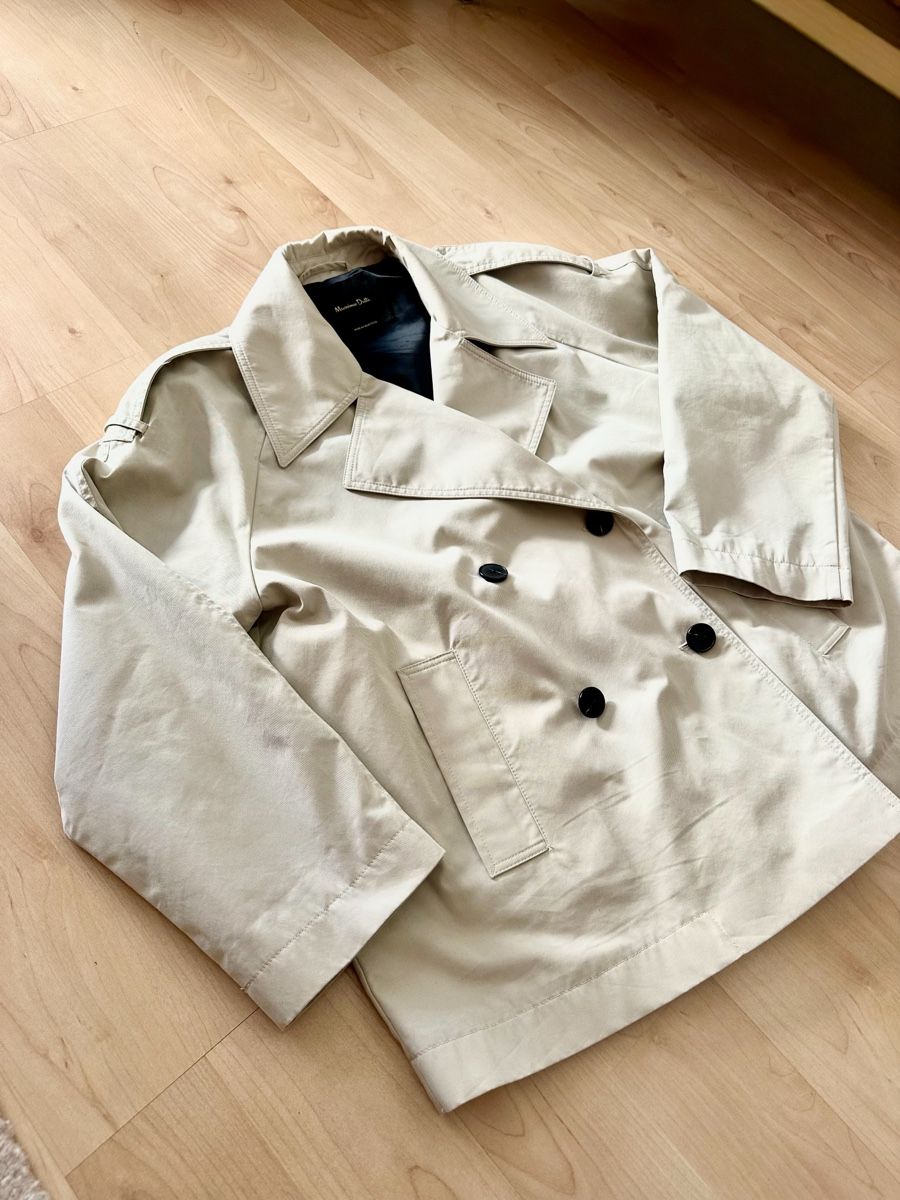 Massimo Dutti Cappotti: Massimo Dutti kurzer Trench – Usato da Zürich venduto da TheaVMO