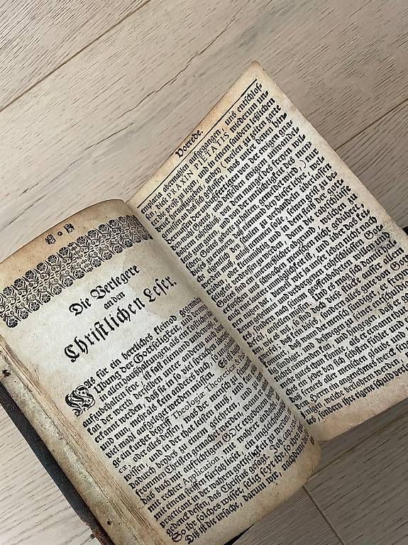 Bücher: Buch von 1741, Leder gebunden – Gebraucht aus Altdorf UR von Muheim60 4