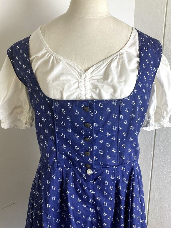 Vestiti: DER WILDSCHÜTZ | Dirndl | Grösse: 44/46 | Blau – Usato da Wittenbach venduto da Restwert_St-Gallen 1