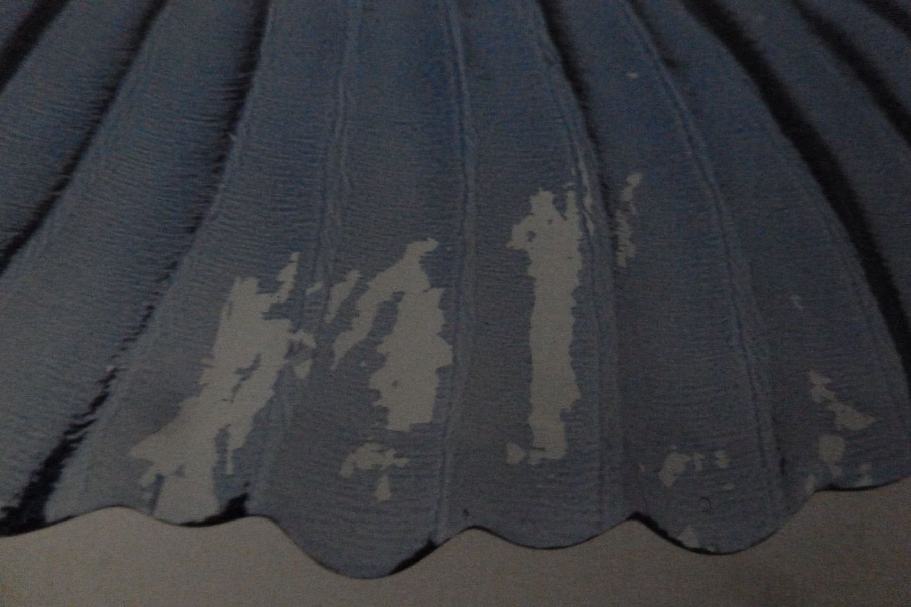 Plateaux: Alte große Platte. Schöne blaue Farbe. – D'occasion à Emmen par newdeal1970 5
