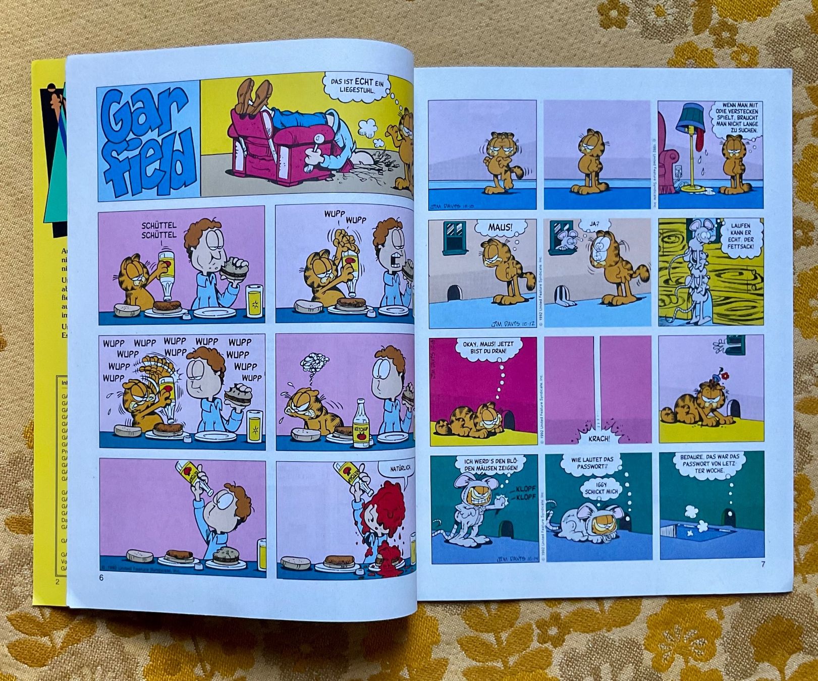 Comics: Garfield Heft Nr 10 von 1993 – Gebraucht aus Endingen von nathan05 2